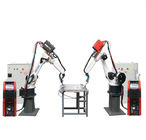 Arc Mig Aluminum Welding Machine Automatic  Fanuc Industrial Robots Steel Material