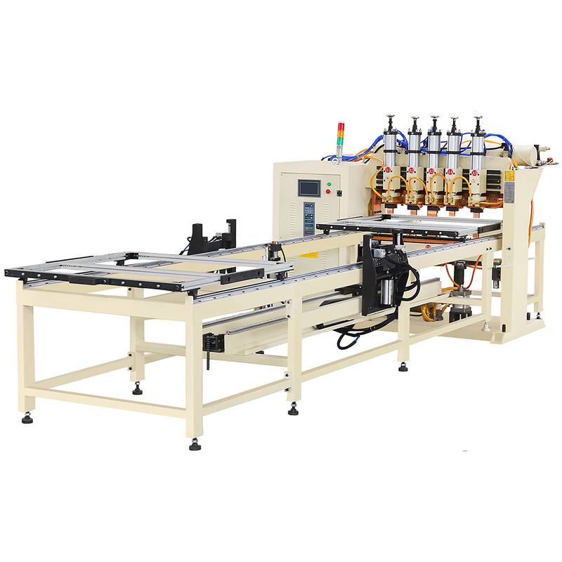 Hwashi Gantry Type Автоматический морозильник Конденсатор сварщика для точечных сварочных машин Высокоэффективные сварочные проволочные машины