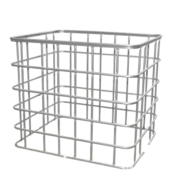 Сетка IBC на заводе Hwashi, производственная линия IBC Cage Frame, машина для гибки трубчатых сеток с двумя станциями