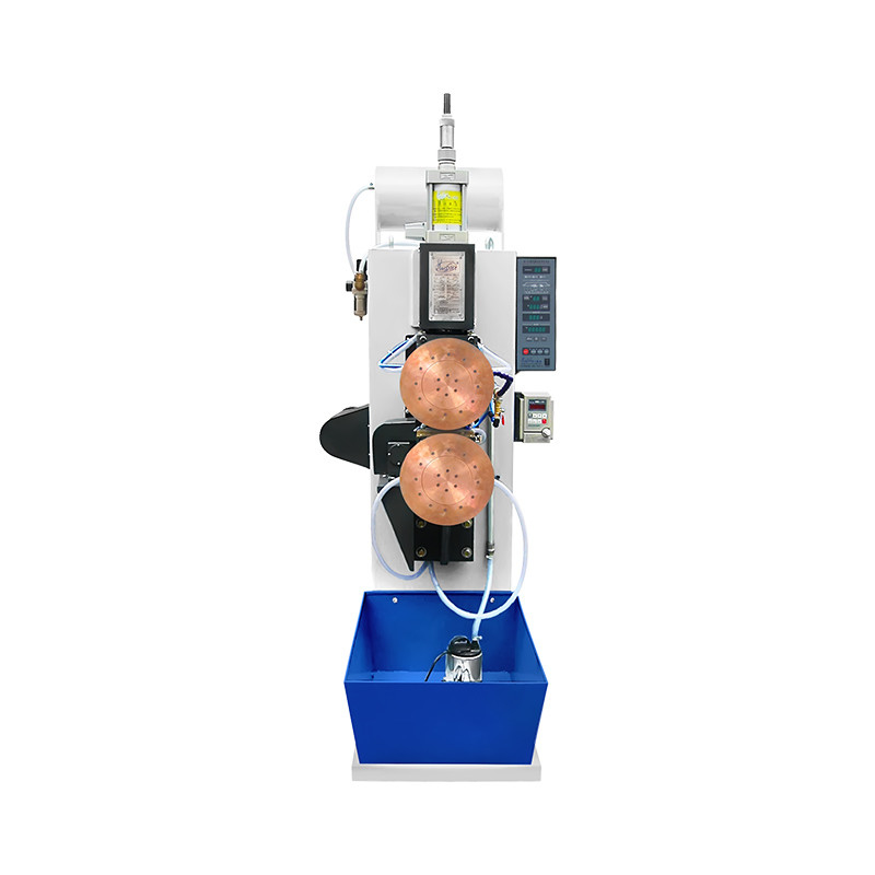 HWASHI Roller Spot Welder Вентиляционный канал Ручной стальной банка Боковая шва сварочная машина
