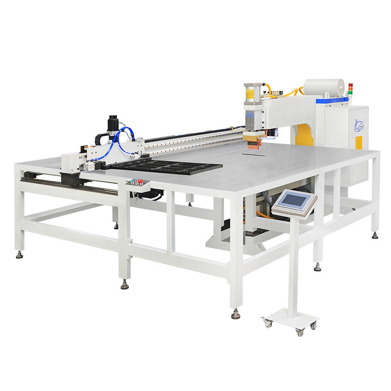 Hwashi CNC Автокормильщик Одноглавый Печь Стойки сварочная машина, проволочная сетка / Кухонная стойка Автоматическая проволочная сетка Точечная сварочная машина