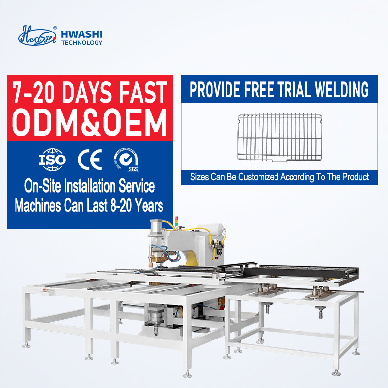 Аппарат для сварки проволочной сетки с трехфазным источником питания постоянного тока MF, эффективная ширина сварки 1200 мм и длина 3000 мм