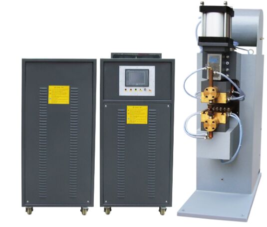 Сварочный аппарат точечной сварки HWASHI WL-MF-250K вертикального типа со среднечастотным инвертором и технологией 1000 Гц для стабильной сварки металлических листов