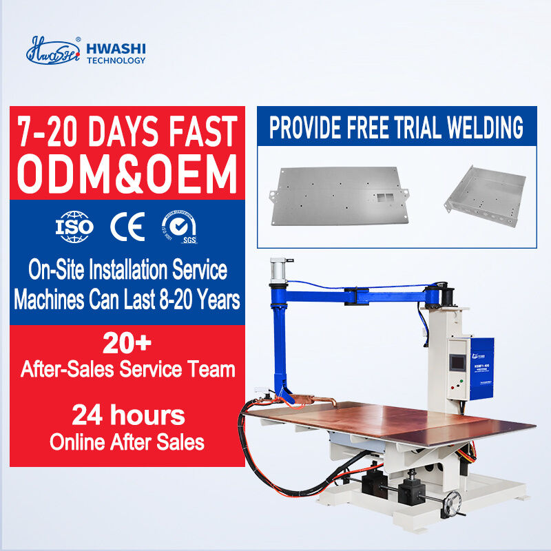 Table Spot Welding Machine with Intelligent Touch Screen Controller for 3.0+3.0 MM Welding Thickness and Precision Bending Compatibility