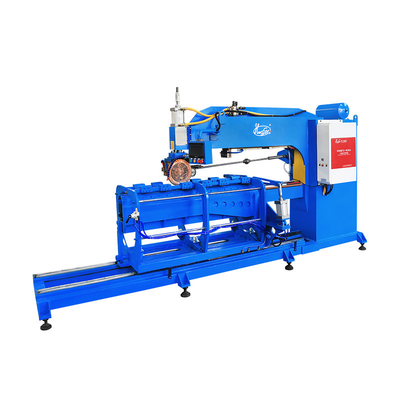 Hwashi Customized 380V Double Station Fuel Tank Making Machine,Seam/Roll WeldingMachine for Tank (Машина для изготовления топливных баков с двойной станцией 380В)
