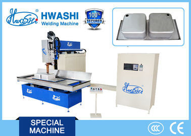 Машины сварщика Seamstainless раковины CNC HWASHI время стальной регулируемое формируя