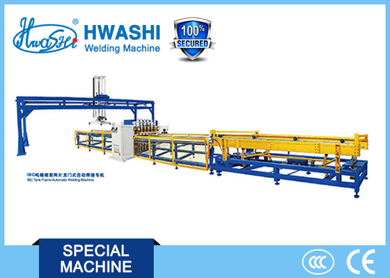 Заварка рамки клетки Hwashi WL-SQ-MF IBC сварочного аппарата провода 400KVA