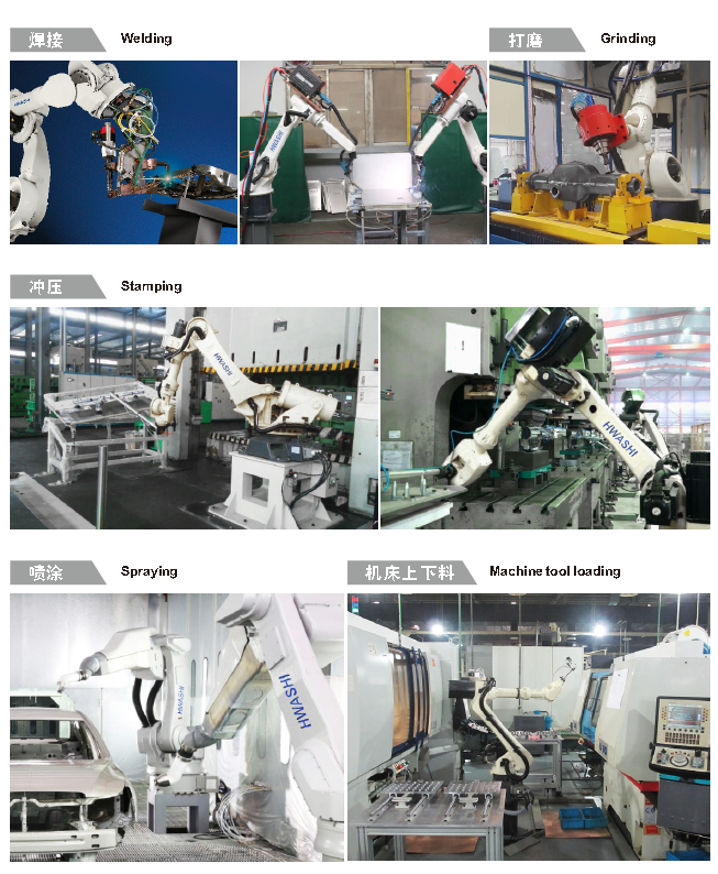 Машина робота заварки индустрии оси КНК 6 фабрики робота