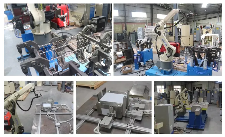 Промышленная сварочная машина Hwashi CNC Роботизированная 6-осевая с серво, сварочный робот Рака позиционирования рук, Автоматический робот сварки TIG 1