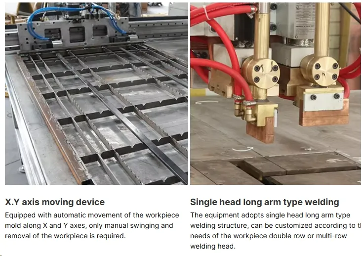 Автоматическая машина сварки реберной сетки с CNC Сварка сетки с точки сварщик Промышленное оборудование для производства клетки Сварка сетки с волокном 2